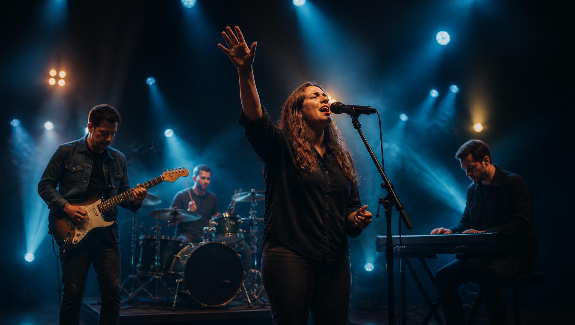 Banda de adoración cristiana